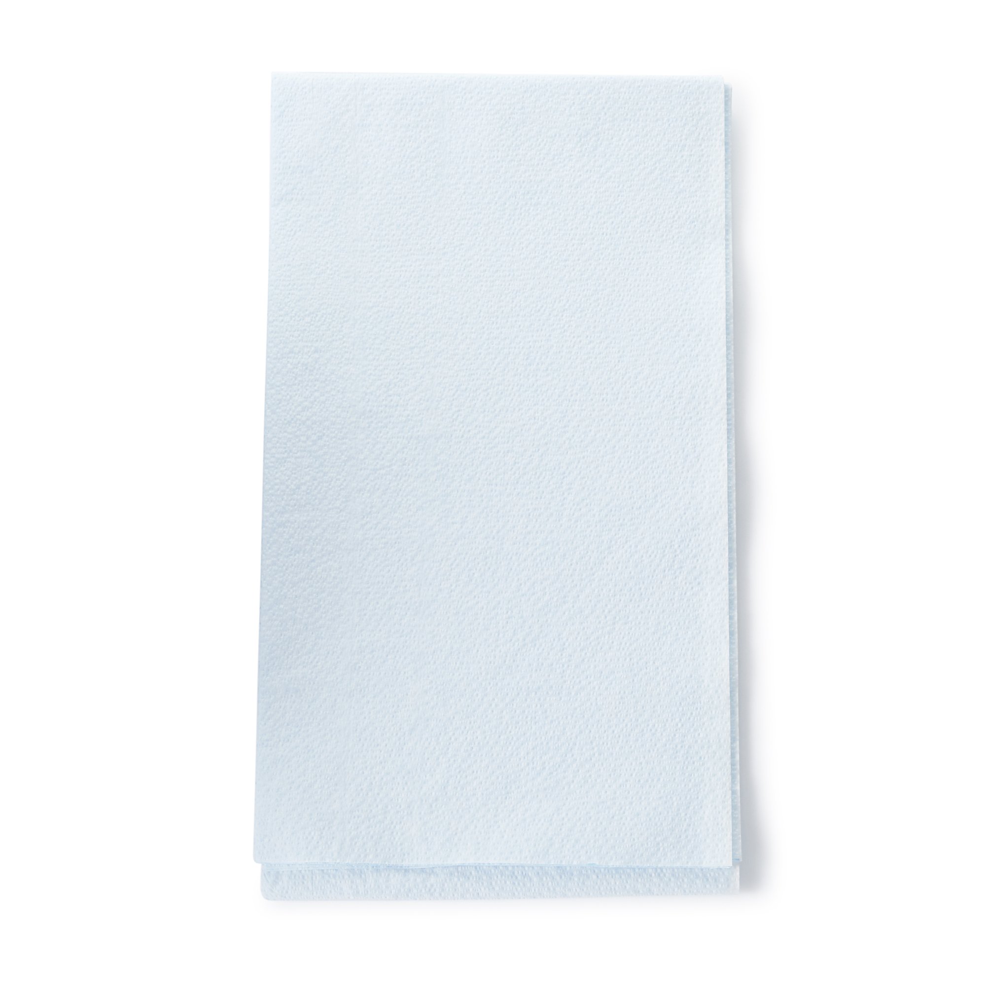 Drape Sheet, Tissue/Poly/Tissue, Graham Medical®, Blue, FanFold Stretcher Flat Sheet 40 X 96 Inch Disposable [332] (48/CS) by Graham Medical  ID 70332N
